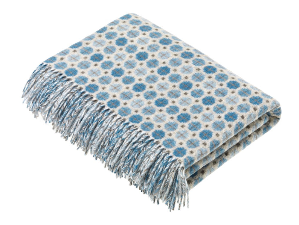 Milan Throw - Aqua
