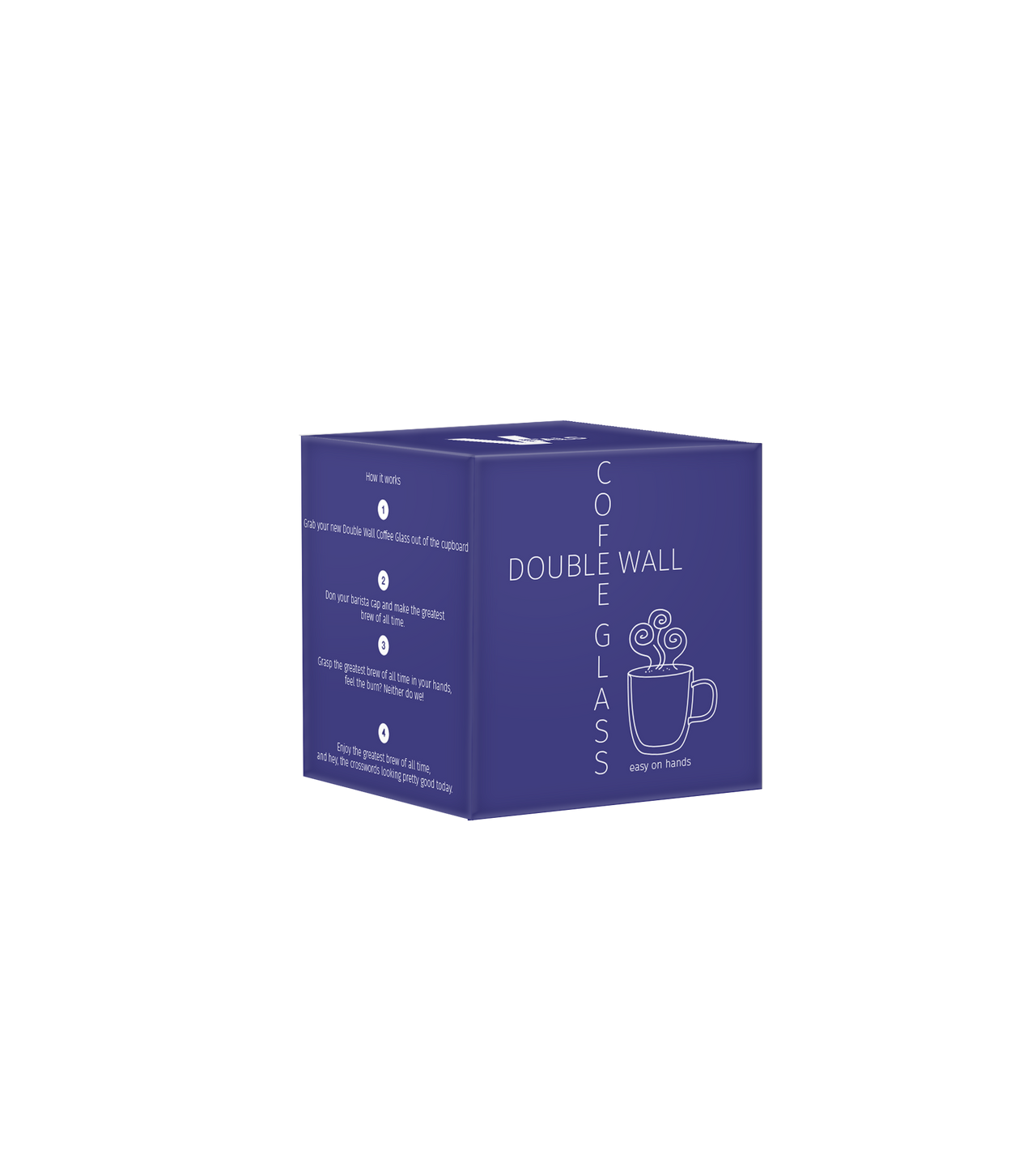 Vitals Double Wall Coffee Mug