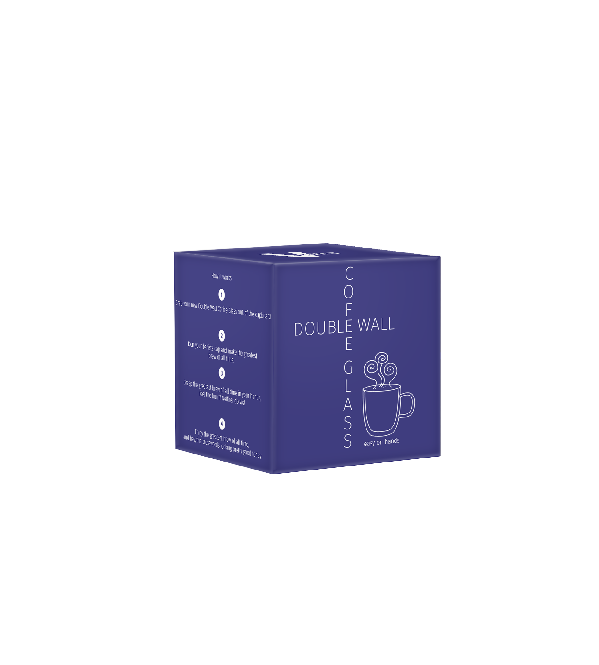 Vitals Double Wall Coffee Mug