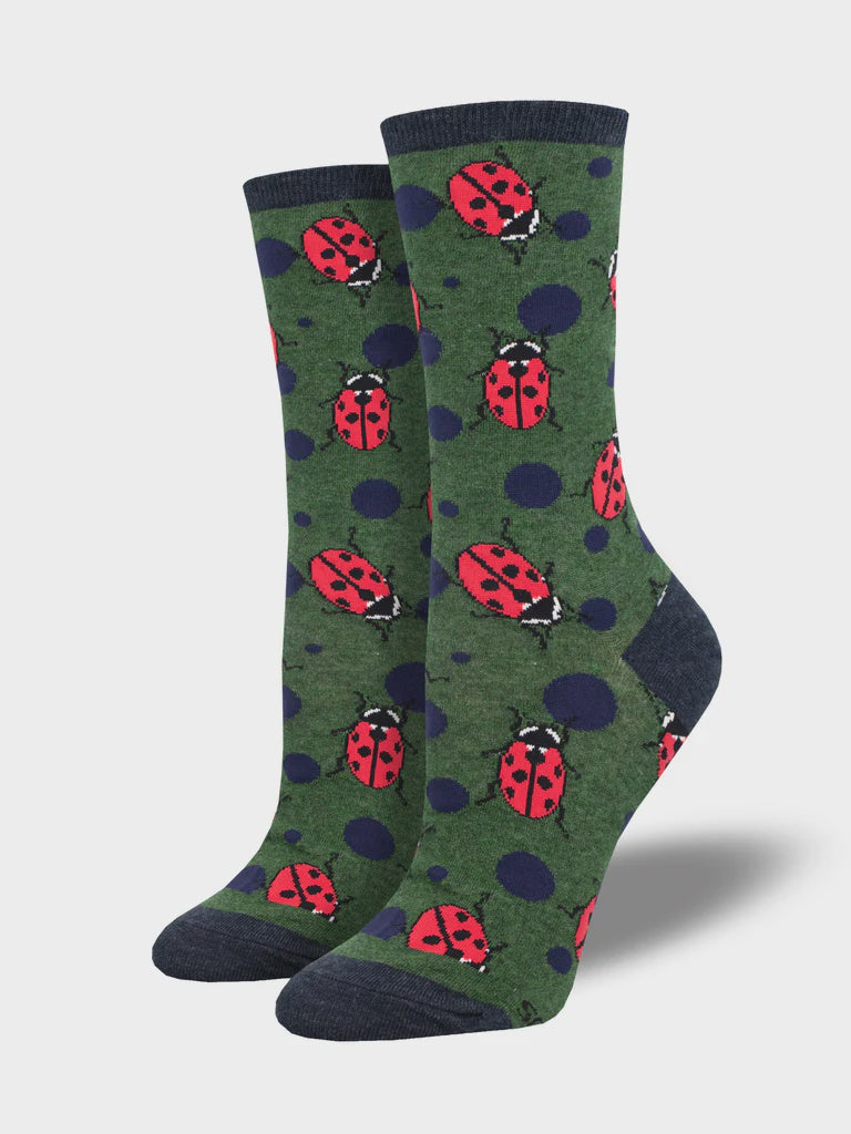 Ladies Socks - Ladybugs