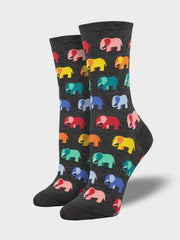 Ladies Socks - Elephant In The Room