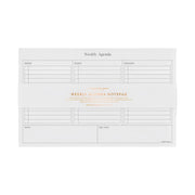 Weekly Agenda Fridge Notepad