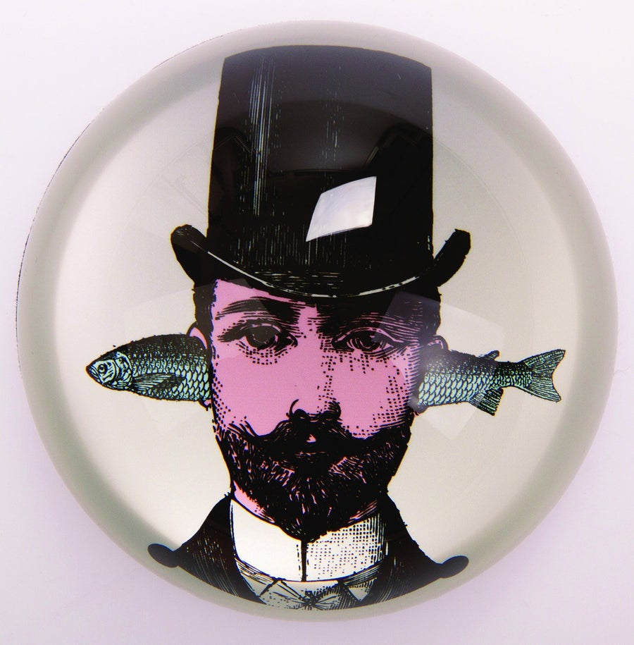 Aristo Fish Glass Paperweight