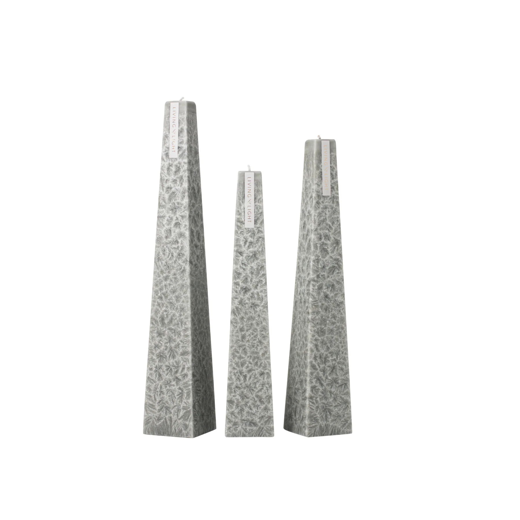 Large Granite Icicle Candle (95 Hours)