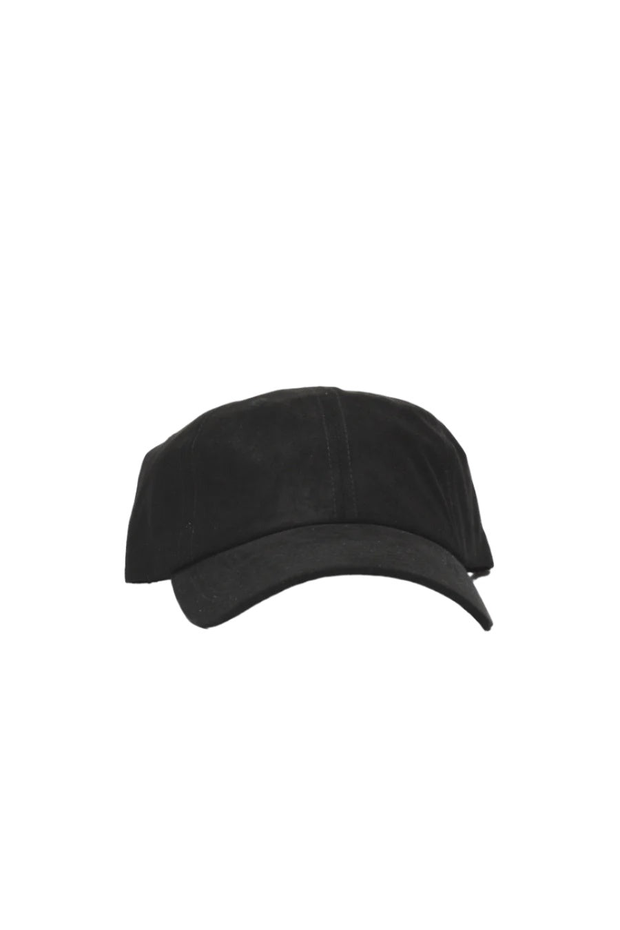 Curated Basics Cap - Black Suede