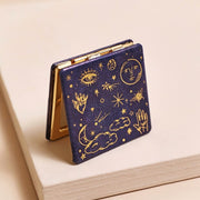 Compact Mirror - Blue Starry Night
