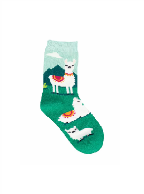 Kids Socks 2-4yrs - Yo Llama