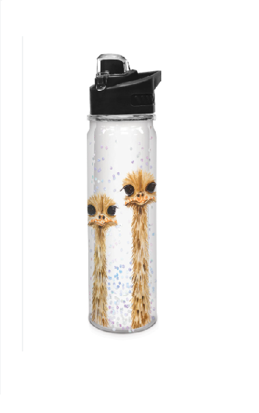 Double-Walled Tritan Bottle 550ml - Ostrich