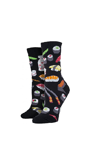 Women's Socks - Sushi