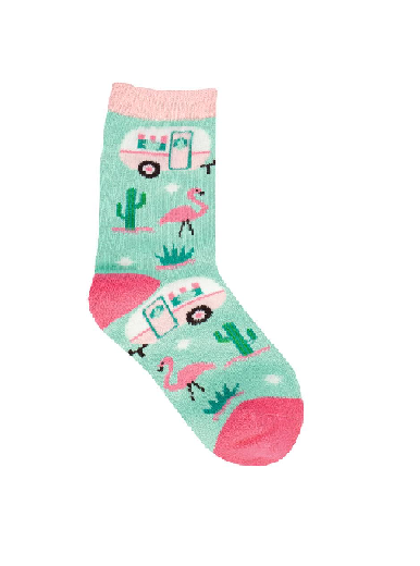 Kid Socks 2-4 Yrs - Retro Glamp