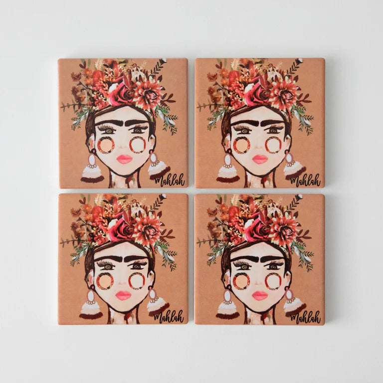 Ceramic Coaster - The Artist Lab Inkheart