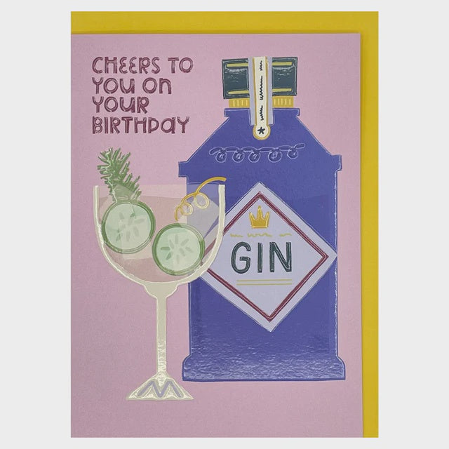 Cheers To You On Your Birthday Card