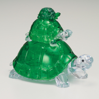 3D Crystal Puzzle - Turtles 37pc