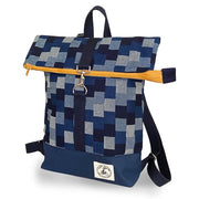 Mini Brightday Backpack - Denim Patchwork