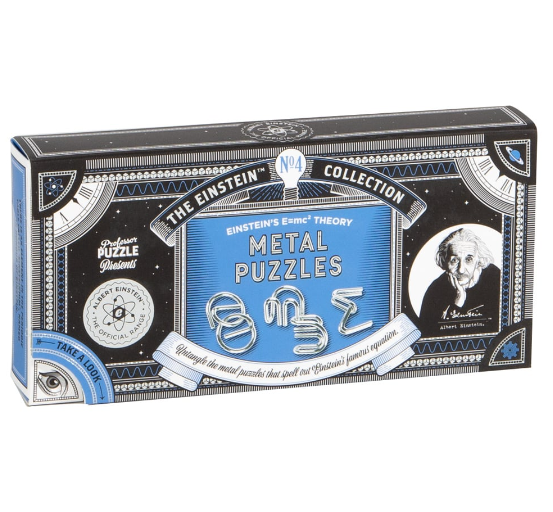Einstein's  E=MC2 Theory Metal Puzzles