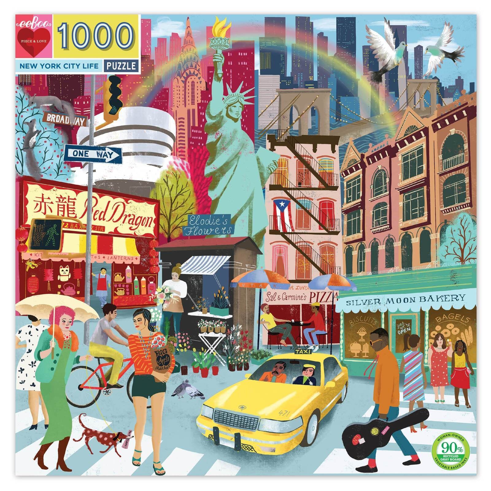 1000 pc Puzzle - New York City Life