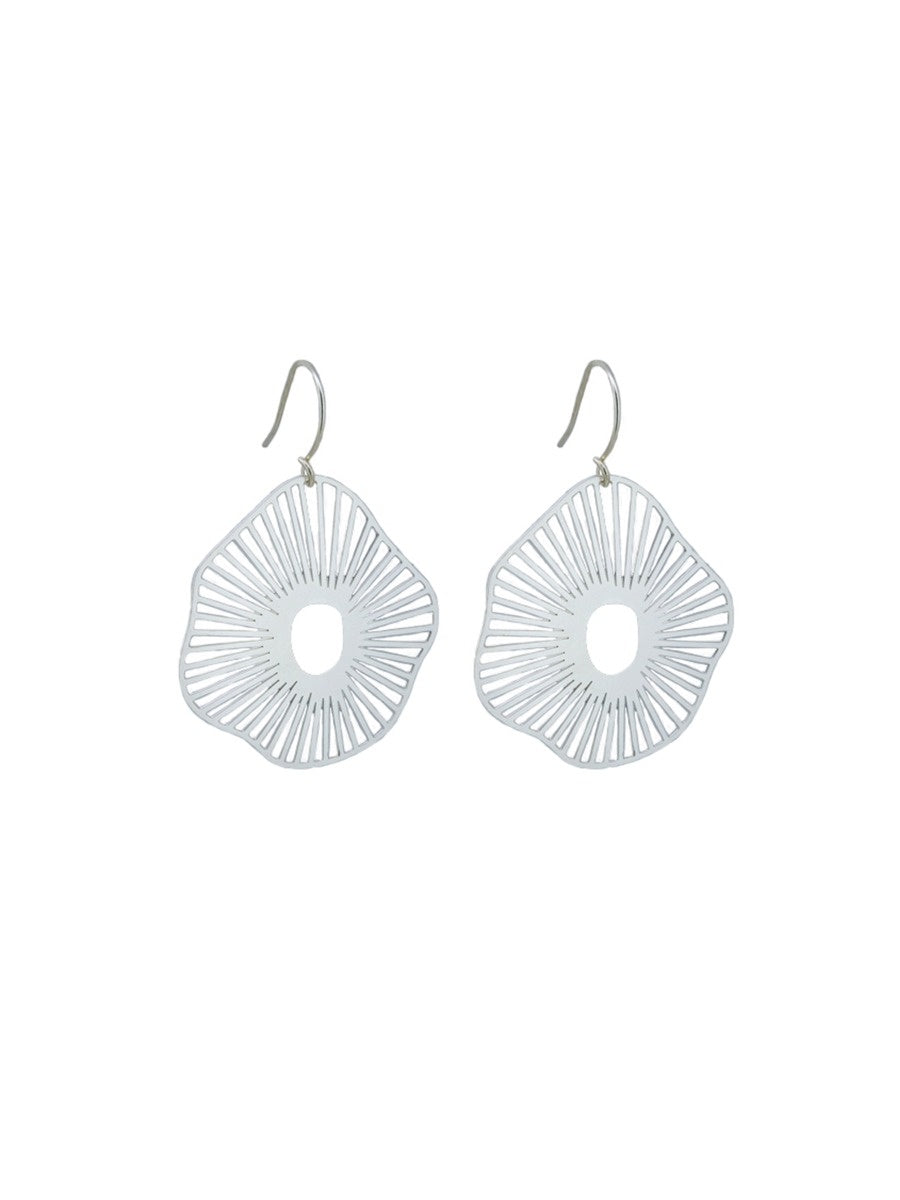 Montana Drop Earrings - Silver