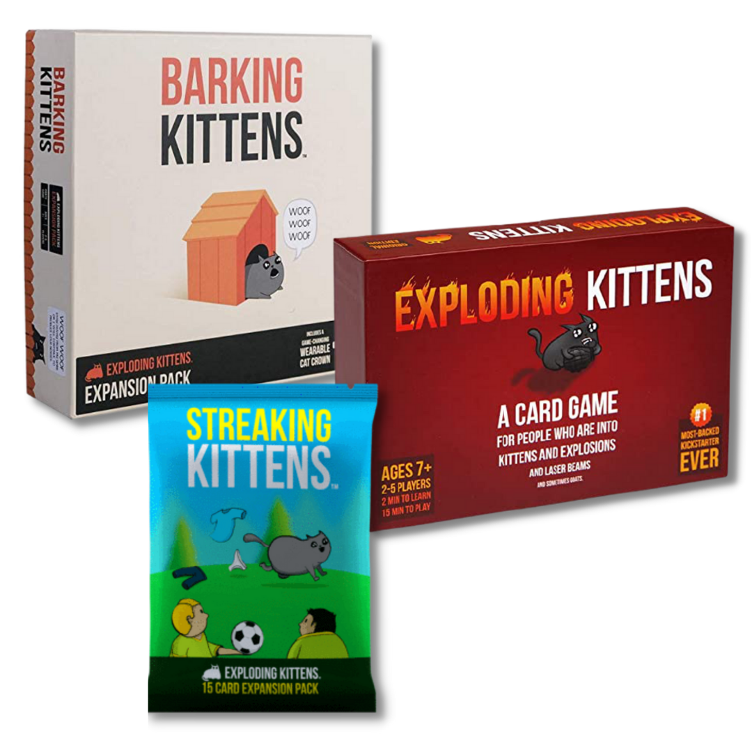 Exploding Kittens Bundle (Barking and Streaking)