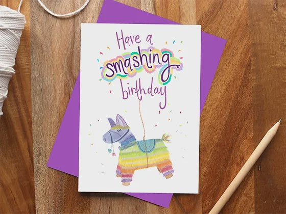 Smashing Birthday Card