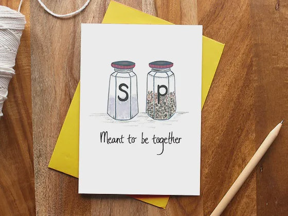 Salt & Pepper Card