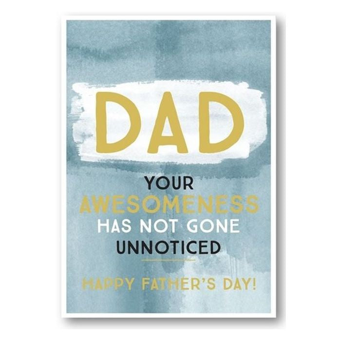Dad Your Awesomeness Card