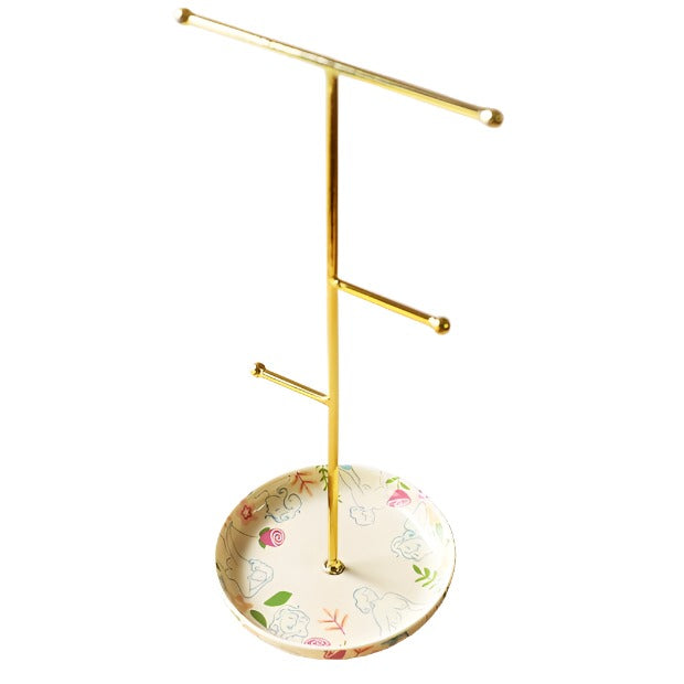 Floral Figures Jewellery Stand