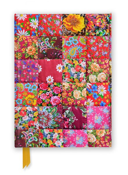 Flora Patchwork Quilt Foiled Journal