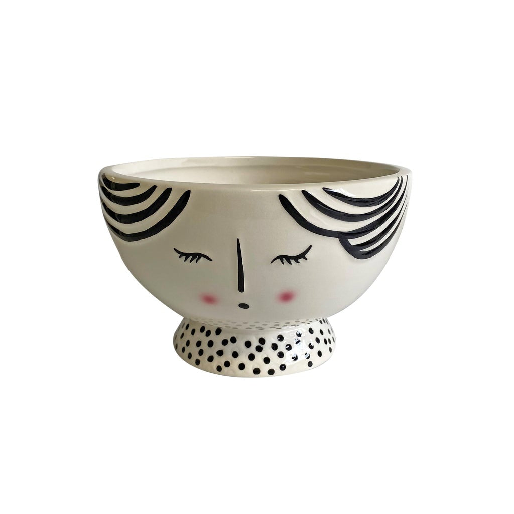 Gilda Ceramic Footed Pot