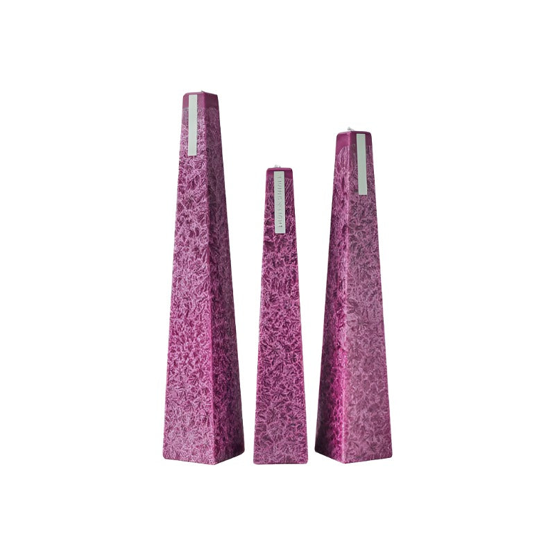 Large Granite Icicle Candle (95 Hours)