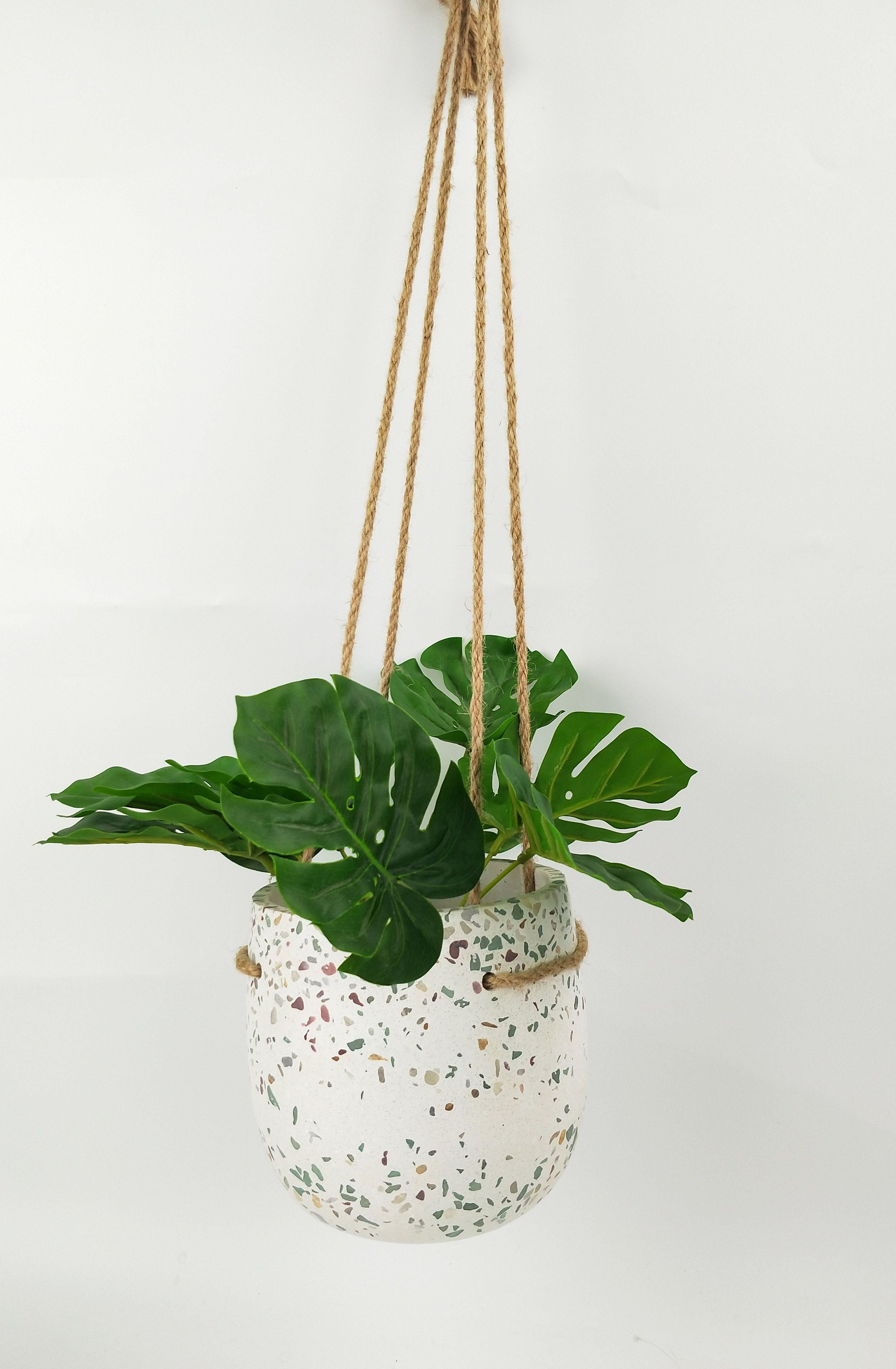 Terrazzo Hanging Planter