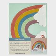 Happy Birthday Rainbow 3D Card