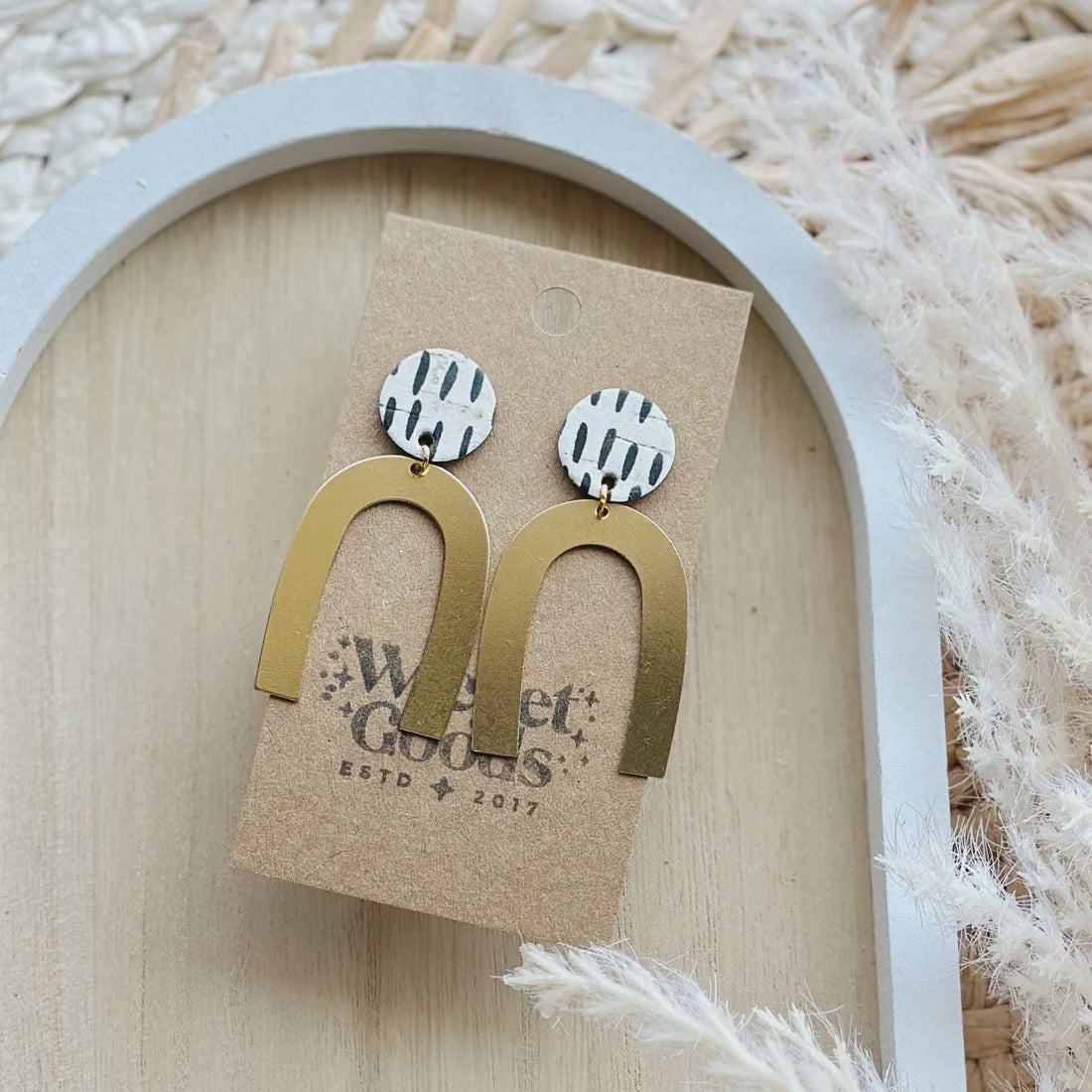 Senesca Stud Earrings - Summer Rain