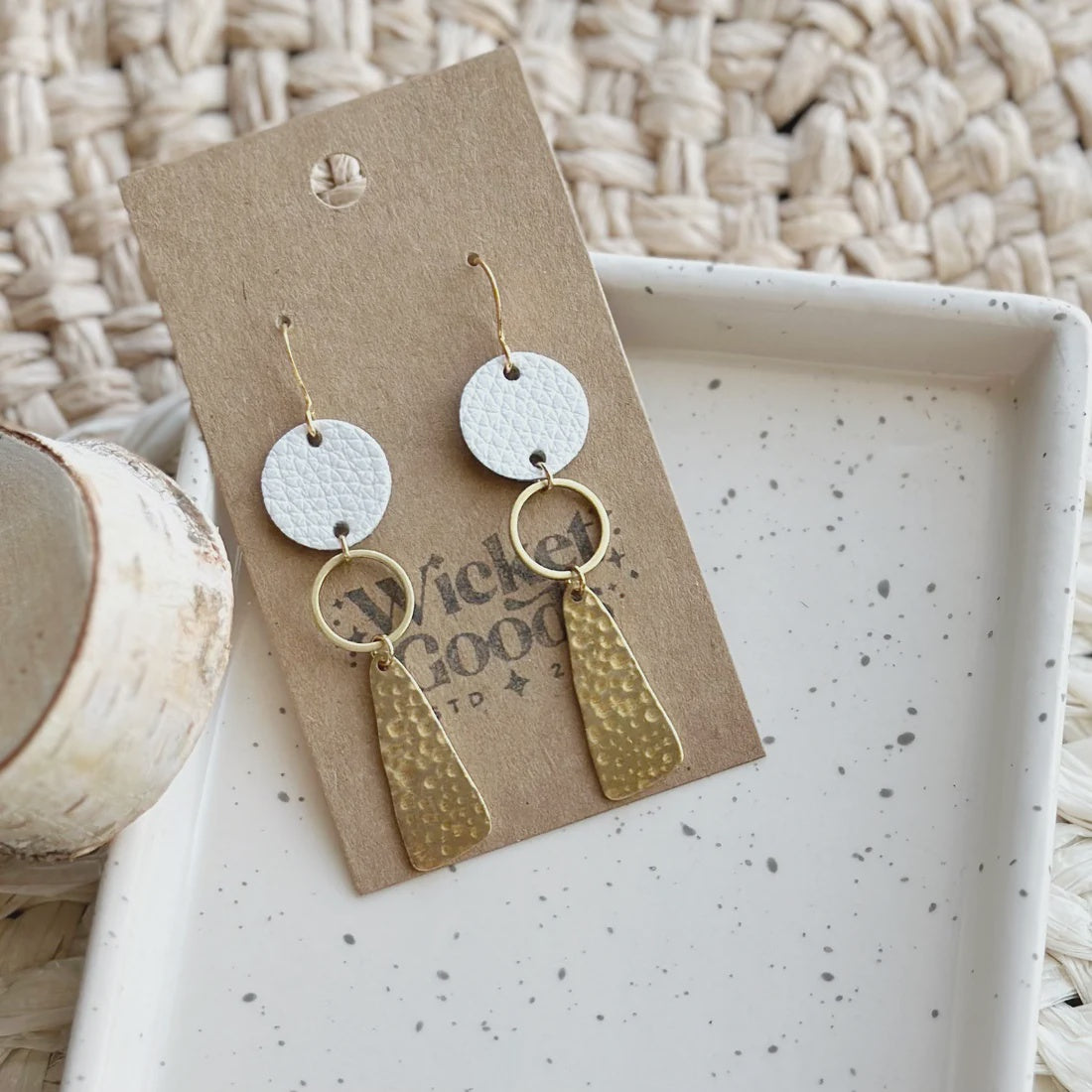 Mal Drop Earrings - Cloud