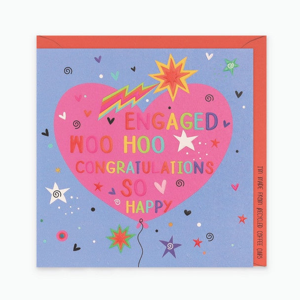 Engaged Woo Hoo Card