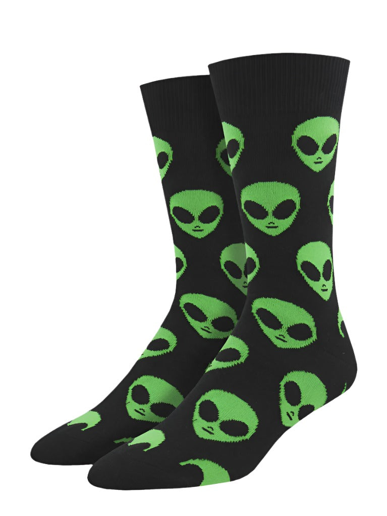 Men's Socks - We Come In Peace
