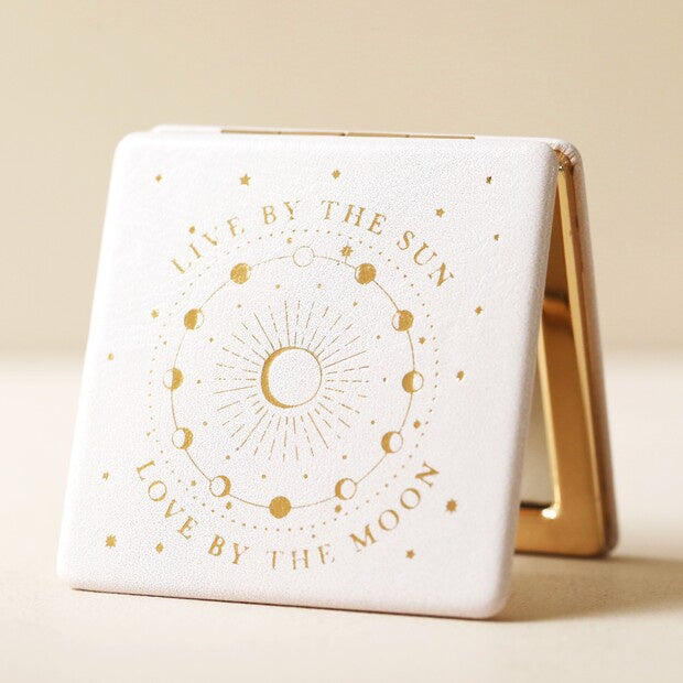 Compact Mirror - Metallic Live By The Sun