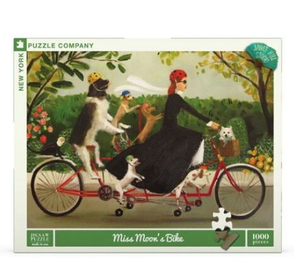 1000pc Puzzle - Miss Moon's Bike
