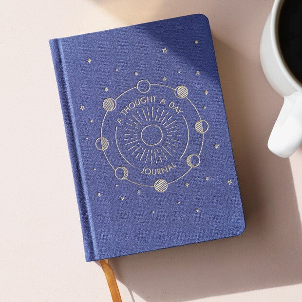 Five Year Thought A Day Journal - Navy