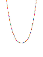 Festive Coloured Beaded Necklace