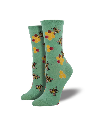 Ladies Socks - Busy Bees