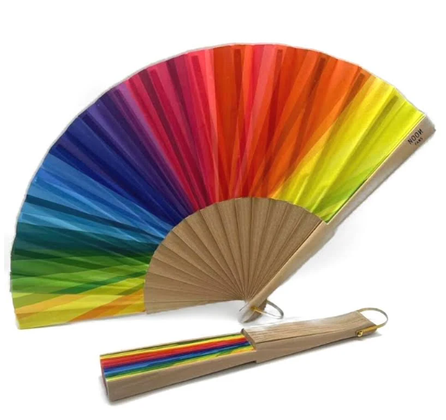 Pride Rainbow Fan