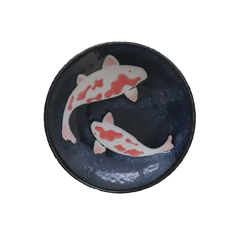 Aizome Koi Carp Small Plate