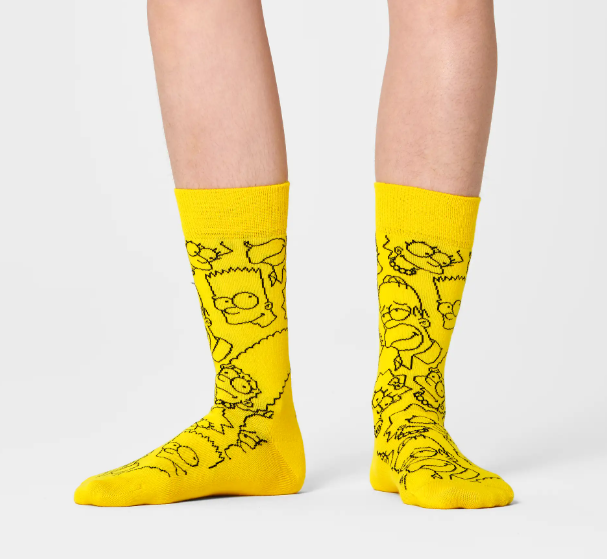 Happy Socks - The Simpsons Family