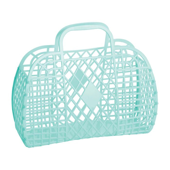 Retro Basket Large - Mint