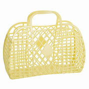Retro Basket Large - Yellow