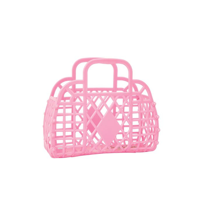 Retro Basket Mini - Bubblegum Pink