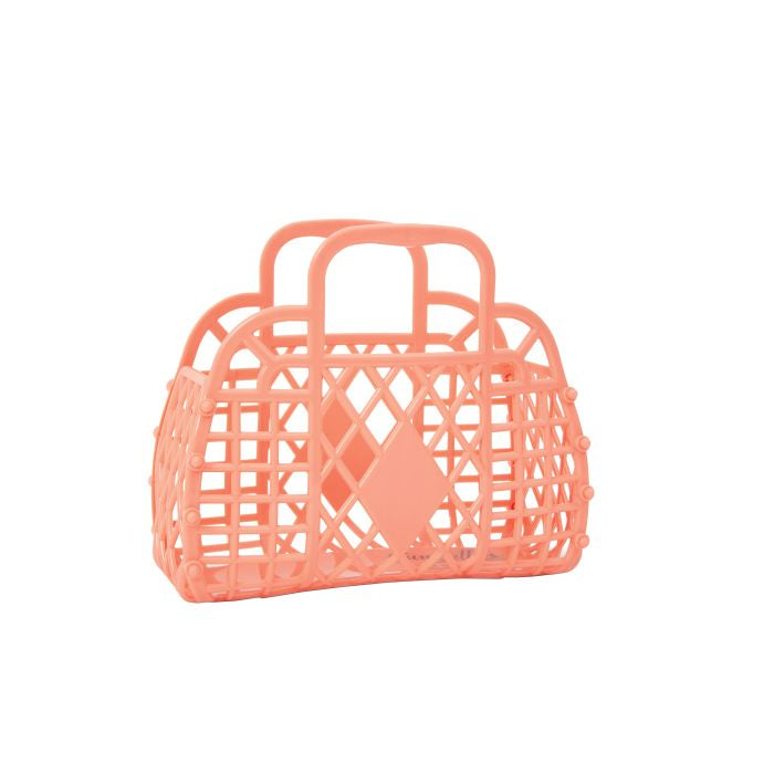 Retro Basket Mini - Peach