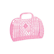 Retro Basket Small - Bubblegum Pink