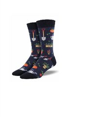 Men's Socks - Hoe Down Navy