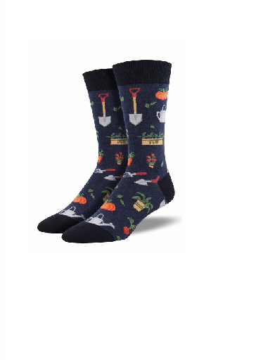Men's Socks - Hoe Down Navy